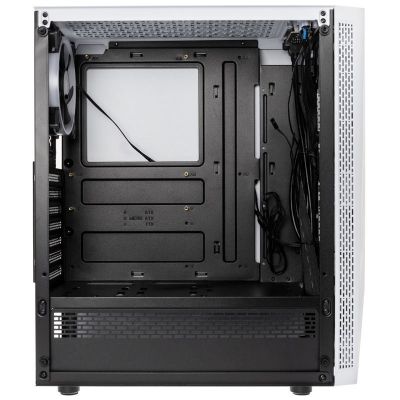 6. Gaming Case, Kolink VOID WHITE Midi Tower Case, white