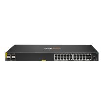 Aruba 6000 24G Class4 PoE 4SFP 370W Managed L3 Gigabit Ethernet (10/100/1000) PoE Support 1U