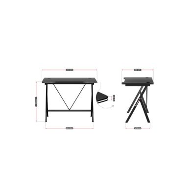 27. Huzaro Hero 1.4 Black Gaming Desk