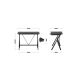 27. Huzaro Hero 1.4 Black Gaming Desk