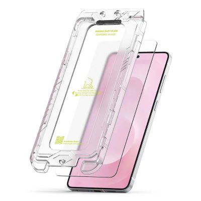 2. Ringke Easy Slide 2-pack tempered glass for Samsung Galaxy S25 Edge - transparent
