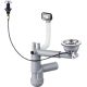 Siphon for a single-bowl granite sink - Space-Saver ZXY 9911 5907650841593