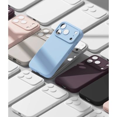 9. Ringke Silicone MagSafe case for iPhone 18 Pro - light blue