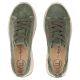 5. Filippo DP7959 green leather platform sneakers