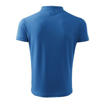 3. Malfini Pique Polo M MLI-20314 polo shirt (azure) 