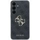 3. Guess Embossed 4G Ring Classic Logo MagSafe Case for Samsung Galaxy S26 FE - Black