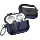3. Tech-Protect Slim Hook Case for AirPods Pro 3 - Navy Blue