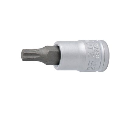 UNIOR Allen socket 1/4" 8 TX