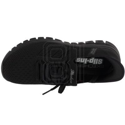 3. Skechers Slip-Ins Graceful First Blush 100736-BBK Black 35.5