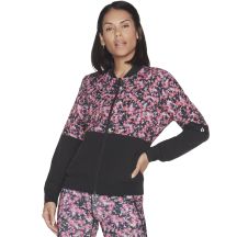 Skechers Fantasy Fields Reversible Bomber Jacket WJA314-BKRB Pink M
