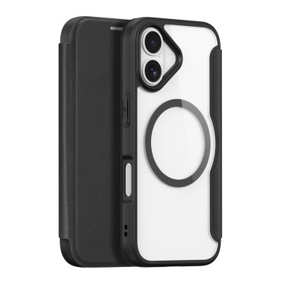 Dux Ducis Skin X Pro iPhone 17 Case with Wallet, MagSafe Compatible - Black