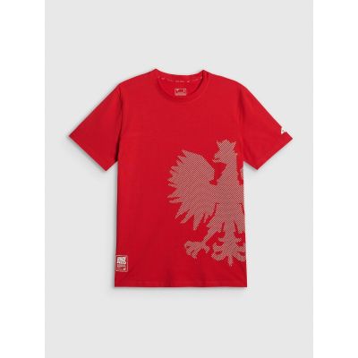 7. Men's cotton fan T-shirt 4F 4FRSS26TTSHM4200-62S