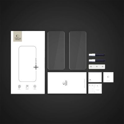 8. Tech-Protect Glass UV+ 2-pack tempered glass for Motorola Edge 60 Fusion - transparent