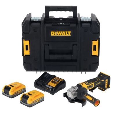 DEWALT ANGLE GRINDER 125mm 18V DCG404S2T 2x3.5Ah BL