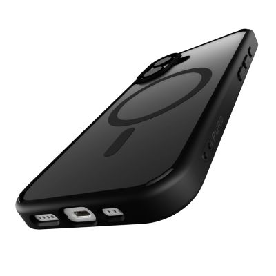 7. Puro Gradient MagSafe Silicone Case for iPhone 16 - Black