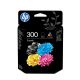 180. HP 300 Original Ink Cartridge 2-Pack: Black/Tri-Color