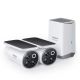 2. Baseus Security S1 Pro Dual 3K Outdoor Surveillance Kit (2 Cameras) – White