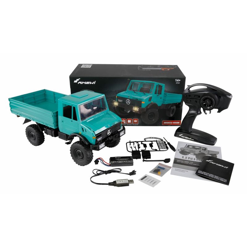 8. Amewi Mercedes-Benz Unimog Advanced 4WD 1:12 RTR petrol