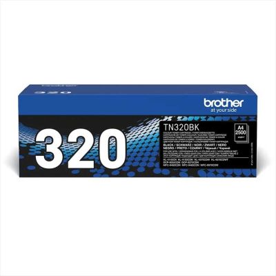 5. Brother Toner Black TN320BK=TN-320Bk, 2500 pages