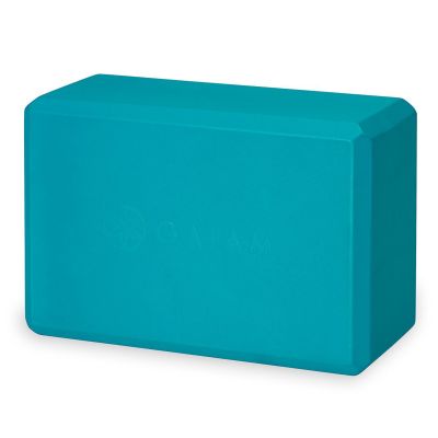 8. GAIAM Vivid Blue 61714 yoga block