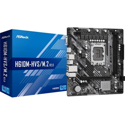 ASROCK H610M-HVS/M.2 R2.0 Motherboard