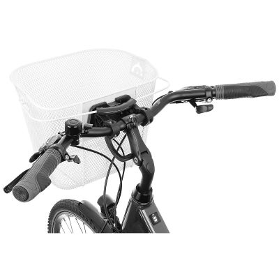 4. FRONT BICYCLE BASKET CLICK-MOUNTED WHITE