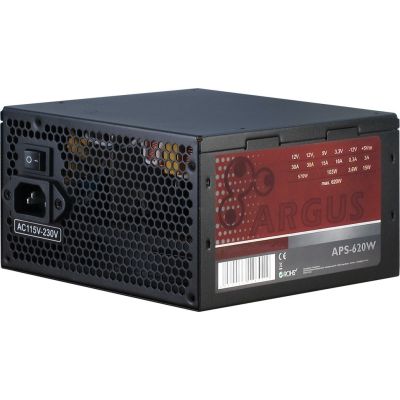 2. Inter-Tech Argus APS Power Supply Module 620 W 20+4 pin ATX ATX Black