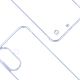 9. 3mk Just20g Clear Case for Apple iPhone 16 Plus - transparent