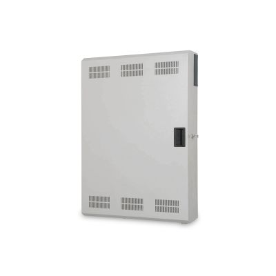 Digitus SLIM 19" 3U 600x200 wall-mounted network cabinet, solid door, gray, undivided, assembled, 100kg