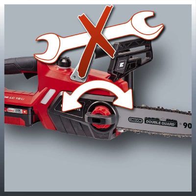 9. Einhell GE-LC 18/25-1 Li Kit Black, Red