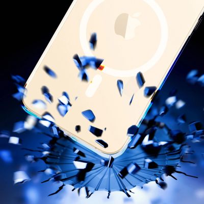 14. 3mk Clear MagCase Case for Apple iPhone 12 Pro Max - Transparent