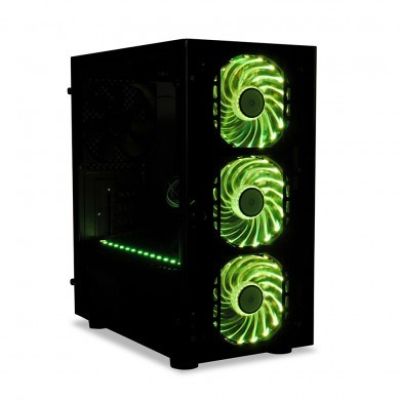 5. IBOX MINI TOWER PASSION V4 GAMING OPV4 case (Micro ATX; black)