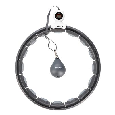 14. HHM15 HULA HOP BLACK WITH MAGNET AND WEIGHT + HMS COUNTER