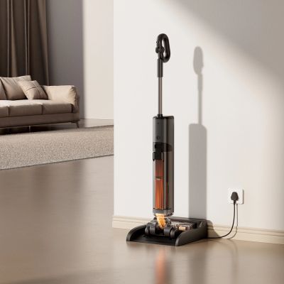 12. UWANT D600 upright vacuum cleaner with wet and dry mopping function - black