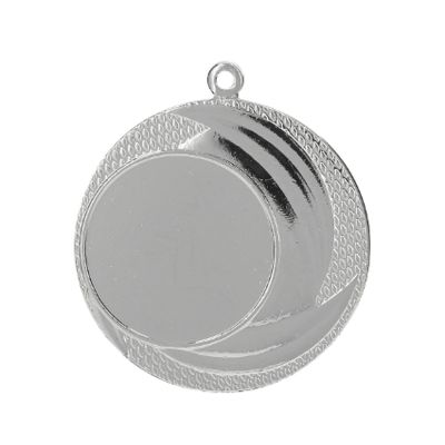 6. Silver general medal with space for an emblem, 25 mm steel