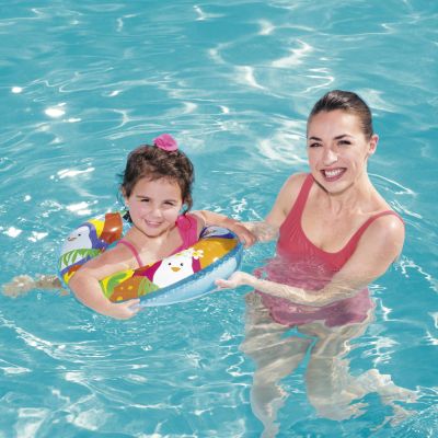 9. Inflatable ring Bestway 36113 Sea Creature Swim Ring 92800497004