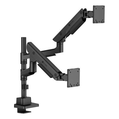 7. ICY BOX IB-MS702-T monitor holder/stand 144.8 cm (57") Desk Black