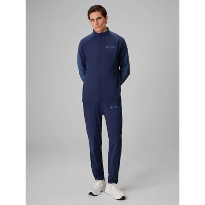 Men’s regular-fit training sweatshirt without a hood 4F | Robert Lewandowski RL9SSS26TFSWM1016-31S