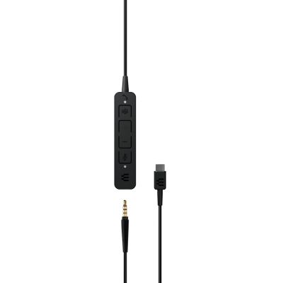 22. Epos Adapt 165T USB-C II Wired On-Ear Headphones
