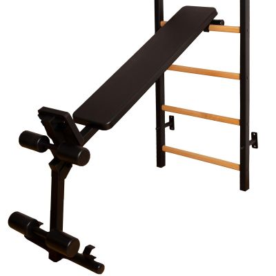 60. GYMNASTIC LADDER WITH A HAND BAR AND A BENCH KIT 723B