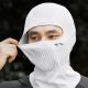 4. Rockbros LF25699 fleece cycling balaclava - white