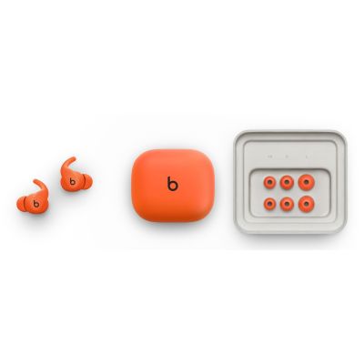 5. Beats Powerbeats Fit In-Ear Wireless Headphones (Bright Orange)