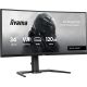 12. IIYAMA monitor 86.4 cm (34") GCB3482WQSU-B1 21:9 2xHDMi+DP+USB-C Curv