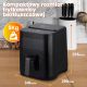 19. Extralink HOME AIR FRYER 5.2L EU SJ-520 Single 5.2L Hot Air Fryer Black