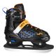 8. NH18190A 4-in-1 BRAVE BLUE-ORANGE ROLLER SKATES SIZE S (29-33) WITH NILS EXTREME HOCKEY BOARD