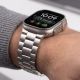 7. Tech-Protect Stainless Bracelet for Apple Watch 44 / 45 / 46 / 49 mm – Silver