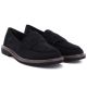 4. Women's suede lords shoes black Vinceza 62335