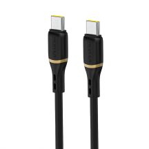 Dudao L25C USB-C Cable 1m 60W with Soft Silicone Braid - Black