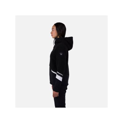 4. Rossignol W Wispile Fleece Fzh Sweatshirt Black