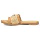 3. Women's beige beach flip-flops Filippo DK7899